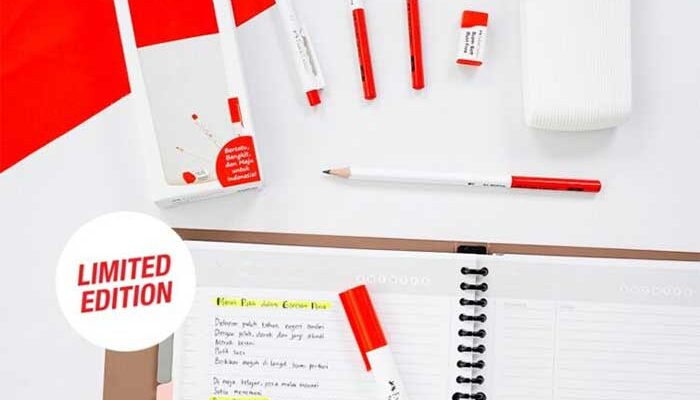 Rayakan 80 Tahun Kemerdekaan Republik Indonesia, Faber-Castell Hadirkan Paket Alat Tulis Eksklusif Merah-Putih