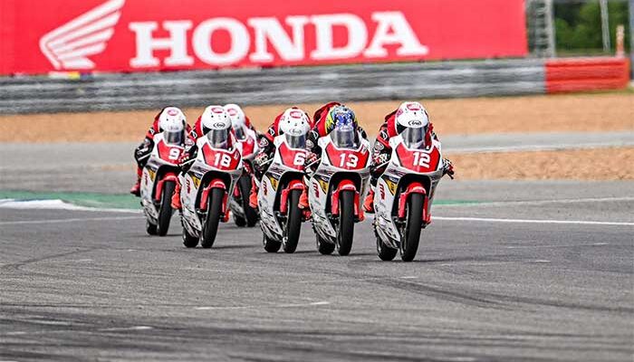 Generasi Baru Pebalap Binaan AHM Melesat Kencang Raih Podium di Thailand Talent Cup