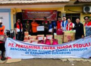 Pertamina Patra Niaga Regional JBB Bersama Hiswana Migas Sukabumi Gerak Cepat Salurkan Bantuan Banjir dan Tanah Longsor Di Sukabumi