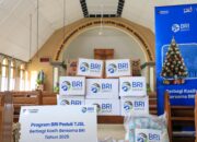 Maknai Natal 2025, BRI Salurkan Puluhan Ribu Paket Sembako bagi Masyarakat