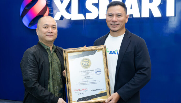 XL SATU Raih Customer Journey Experience Award 2025, Tegaskan Komitmen Layanan Andal dan Responsif