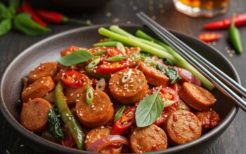 Resep Tumis Bakso Sosis Pedas, Menu Sahur Praktis ala Sukabumi