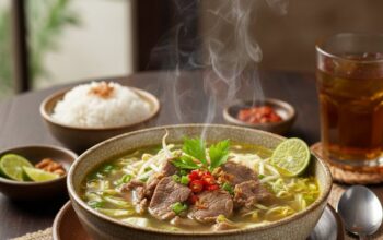 Resep Soto Daging Sapi Kuah Bening ala Sukabumi, Gurih dan Menghangatkan