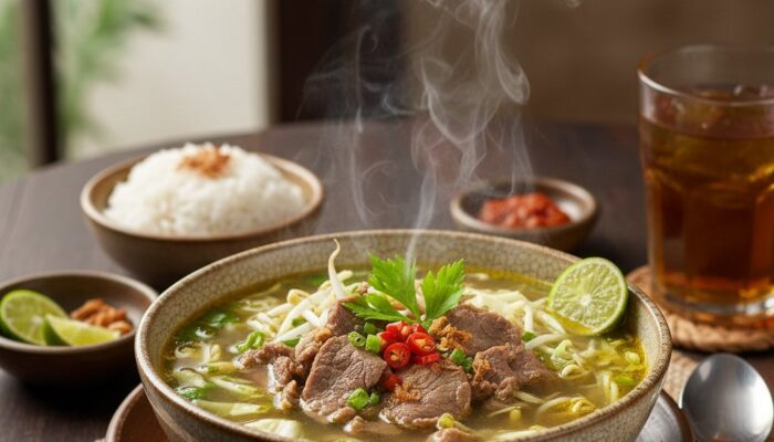 Resep Soto Daging Sapi Kuah Bening ala Sukabumi, Gurih dan Menghangatkan