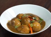 Telur Petis Madura Ala Sukabumi, Gurih Medok dengan Pedas Manis yang Menggoda