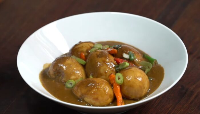 Telur Petis Madura Ala Sukabumi, Gurih Medok dengan Pedas Manis yang Menggoda