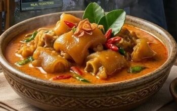 Resep Gulai Tunjang ala Sukabumi, Gurih Nikmat dengan Kuah Rempah Kental