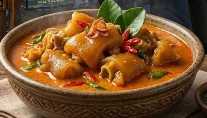 Resep Gulai Tunjang ala Sukabumi, Gurih Nikmat dengan Kuah Rempah Kental
