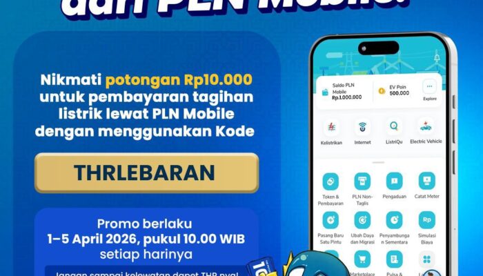 PLN Sukabumi Ajak Pelanggan Manfaatkan Promo “THR dari PLN Mobile”