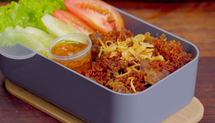 Ide Bekal Sekolah Praktis: Empal Serundeng Lezat dan Bikin Nagih