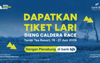 Menabung di Bank BJB Bisa Dapat Kesempatan Ikut Dieng Caldera Race 2026